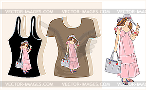 T-shirt design - vector EPS clipart