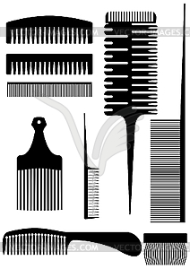Combs - vector clipart