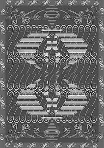 Decorative soldering - vector clipart