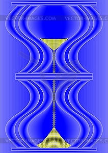 Песочные часы - клипарт в векторном формате