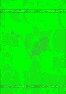 Green tracery - vector image