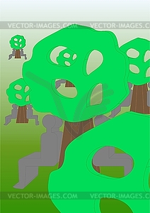 Park - vector image