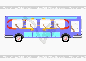 Passenger bus  - vector image
