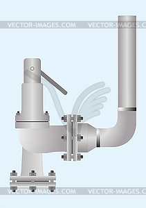 Safety valve  - vector clipart