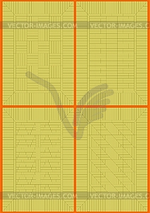 Variety parquet  - vector image