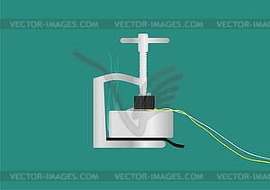 Vulcanizer  - vector image