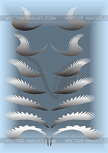 Wing wave  - vector image