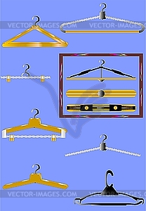 Вешалки - векторизованный клипарт