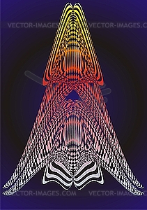 Abstraction inexplicable light  - vector clipart