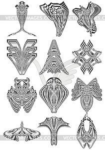Abstractions - vector clipart