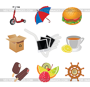 Icons - vector clipart