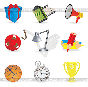 Universal icons - vector image