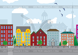 City - vector clipart