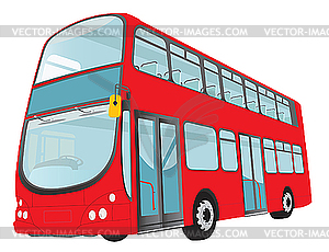 London Bus - vector image