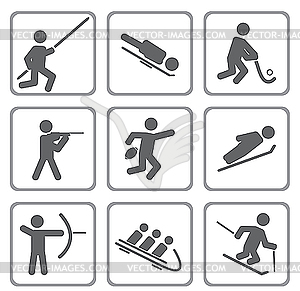 Sports - vector clip art