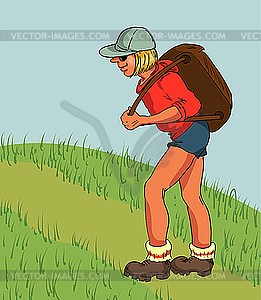 Tourist - vector image