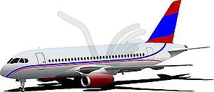 Airplane - vector clip art