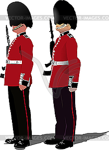 Beefeater - vector image