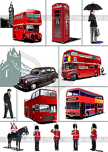 London clipart - vector clipart