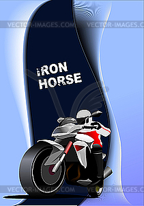 Motorcycle - vector image