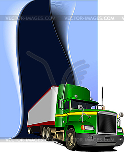 Truck - vector EPS clipart