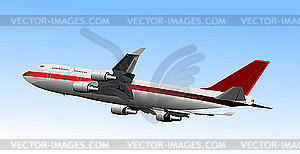 Airplane. - royalty-free vector image