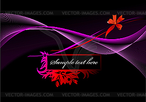 Festive background - vector clipart