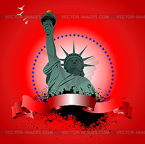 Independence day poster - vector image