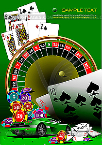 Casino elements - vector image