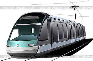 Tram - vector image