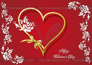 8valentine`s heart - vector clip art