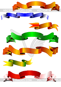 Festival banners set. - vector clipart