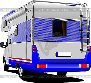 Camper van - vector image