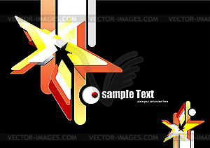 Modern corporate background for your company presentation - vector clipart