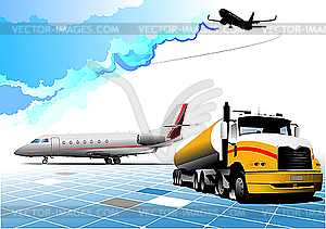 Airport - vector clipart