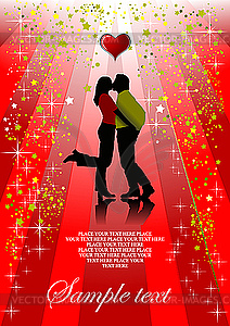 Cover for Valentine`s Day - vector clipart