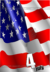 4th July  - royalty-free vector clipart