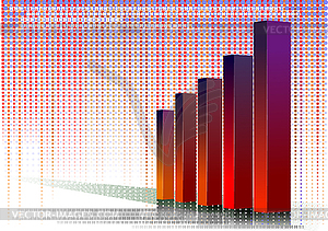 Economical graphic - vector image