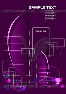 Abstract modern composition - vector EPS clipart