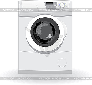 555washing machine - vector image