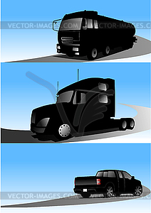 Trucks - vector image