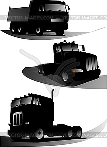 Trucks - vector EPS clipart