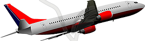 Airplane - vector clipart