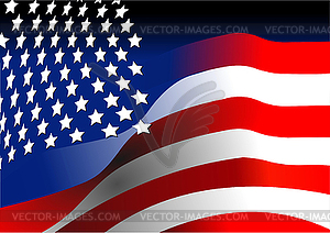 4th July – Independence day of United States of A - royalty-free vector clipart