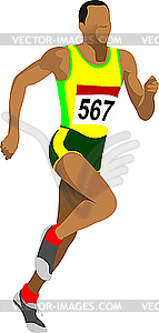 Runner - vector clip art