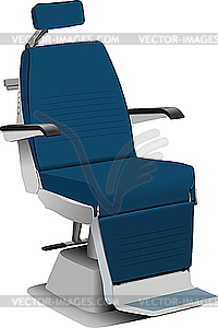 Barber`s chair - vector clipart