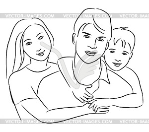 Family - vector clipart