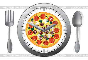 Meal time - vector clip art