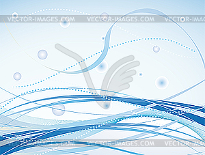 Abstract background blue and white - vector clipart