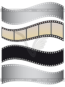 Set of films - vector clip art